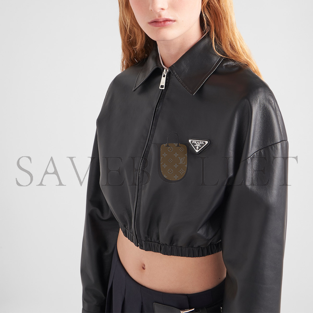 PRADA LEATHER JACKET 58A121 PRADA LEATHER JACKET 58A121